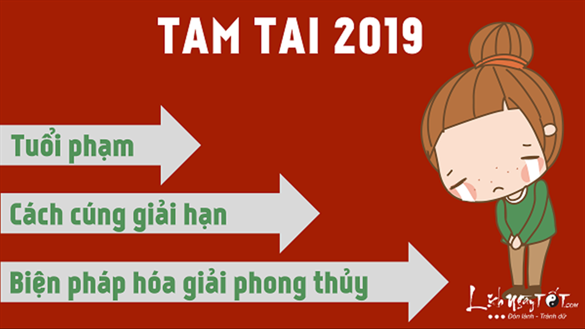 Tuổi Phạm Tam Tai 2019: Hướng Dẫn Giải Hạn, Cúng Bái Và Các Mẫu Văn Khấn