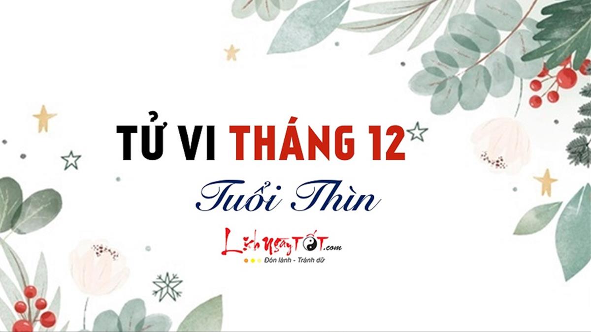 Tử vi tháng 12/2021 tuổi Thìn âm lịch năm 2024 hứa hẹn sẽ mang lại nhiều may mắn và thành công cho bạn. Hãy cùng đọc và tham khảo để biết thêm thông tin về tình hình tài chính, sức khỏe và tình cảm trong năm mới sắp tới. Chúc bạn may mắn và thành công!