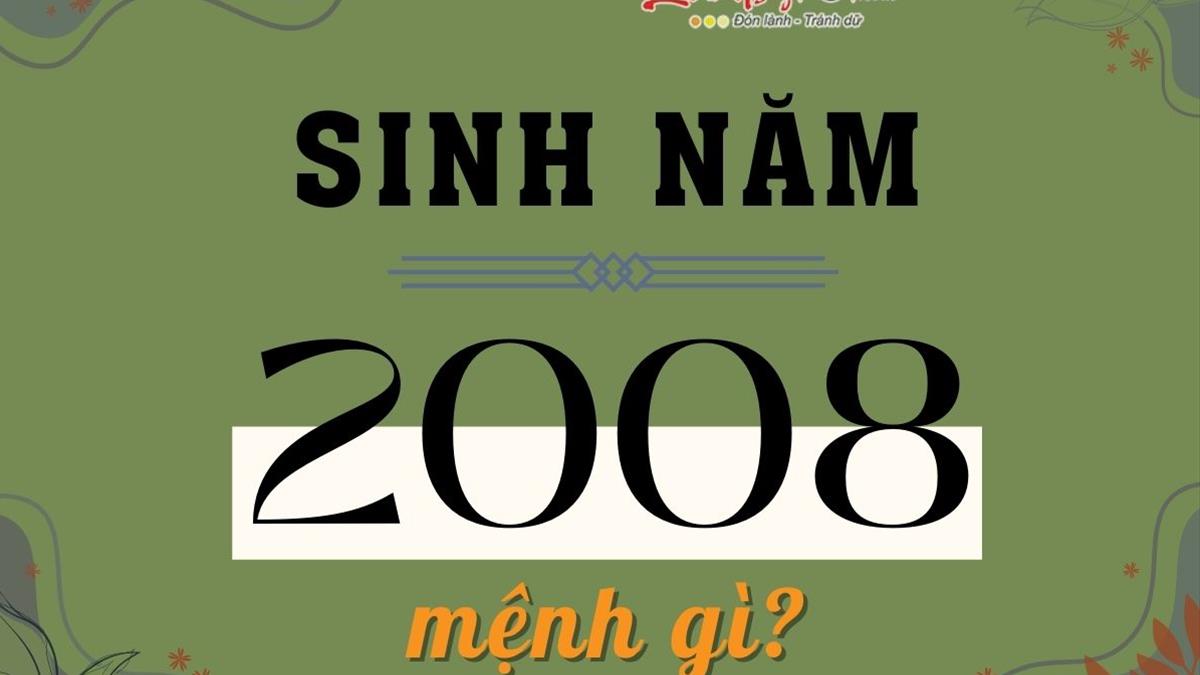 Sinh Năm 2008 Hợp Màu Gì Năm 2024: Khám Phá Màu Sắc May Mắn Cho Tuổi Mậu Tý