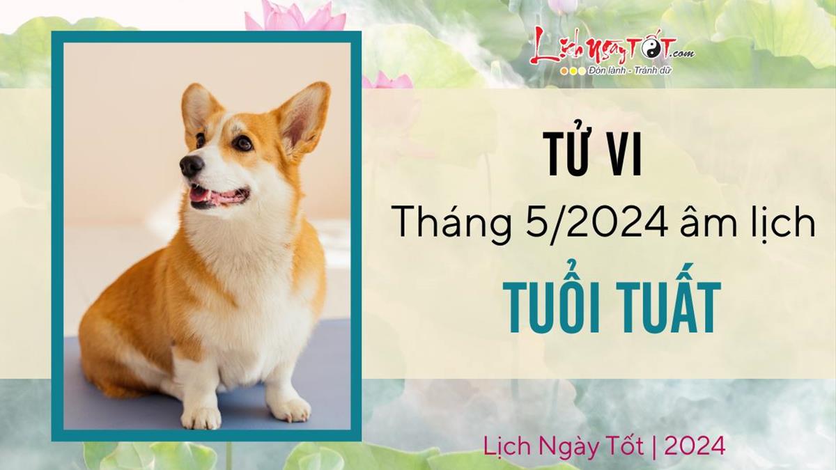 Tử Vi Tháng 5 Âm Lịch Tuổi Tuất