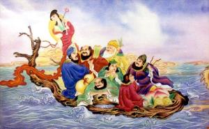 Trưng bày bát tiên để nhận ngũ phúc (P2)