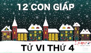 Tử vi thứ Tư của 12 con giáp (23/12/2015)