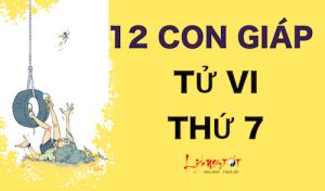 Tử vi thứ Bảy của 12 con giáp (26/12/2015)