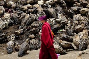 Dấu ấn tâm linh trong tục thiên táng của người Tây Tạng