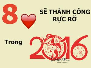 Infographic: 8 trái tim thành công rực rỡ năm 2016