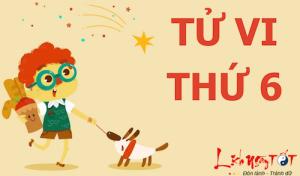 Tử vi thứ Sáu của 12 con giáp (8/1/2016)