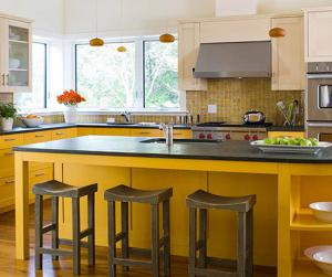 Những mẫu nhà bếp đẹp hợp với người mệnh Kim
