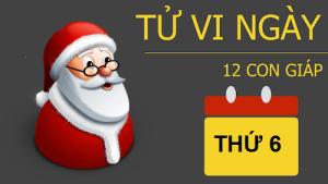 Tử vi thứ 6 ngày 23/12/2016 của 12 con giáp