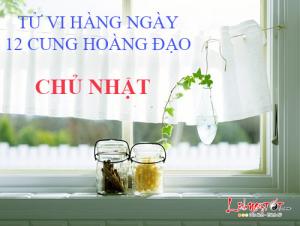 Tử vi Chủ Nhật ngày 4/12/2016 của 12 cung hoàng đạo
