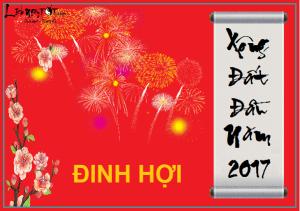 Xem tuổi xông nhà 2017 cho gia chủ tuổi Đinh Hợi