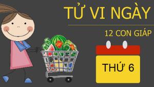 Tử vi thứ 6 ngày 6/1/2017 của 12 con giáp