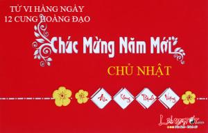 Tử vi Chủ Nhật ngày 1/1/2017 của 12 cung hoàng đạo