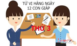 Tử vi thứ 3 ngày 10/1/2017 của 12 con giáp