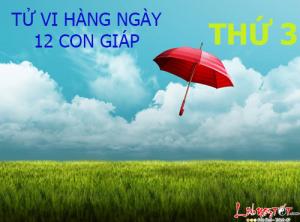 Tử vi thứ 3 ngày 20/12/2016 của 12 con giáp