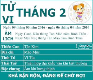 Xem tử vi tháng Hai âm lịch năm Bính Thân của người tuổi Mùi