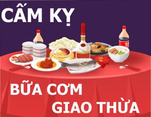 Infographic: Cấm kị không thể bỏ qua trong bữa cơm Giao Thừa