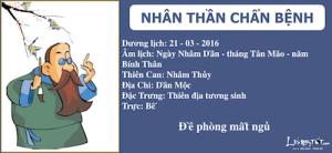 Xem ngày tốt xấu trị bách bệnh tiêu tan: Thứ Hai 21/3/2016