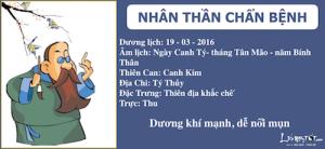 Xem ngày tốt xấu trị bách bệnh tiêu tan: Thứ Bảy 19/3/2016