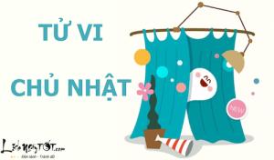 Tử vi Chủ Nhật ngày 3/4/2016 của 12 con giáp