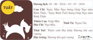 Xem tử vi tháng Năm âm lịch của người tuổi Tuất
