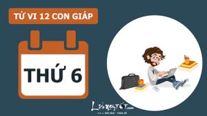 Tử vi thứ 6 ngày 19/8/2016 của 12 con giáp