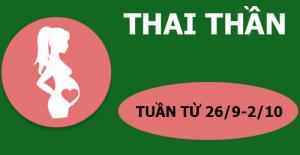 Xem ngày tốt xấu đón lành tránh dữ cho thai phụ: Tuần từ 26/9-2/10/2016