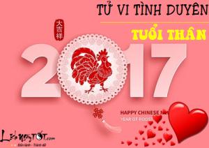 Xem tình duyên năm 2017 của người tuổi Thân