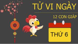 Tử vi thứ 6 ngày 3/2/2017 của 12 con giáp