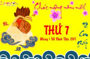Tử vi thứ 7 ngày 28/1/2017 của 12 con giáp