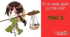 Tử vi thứ 3 ngày 7/2/2017 của 12 con giáp
