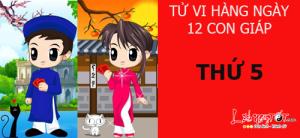 Tử vi thứ 5 ngày 2/2/2017 của 12 con giáp