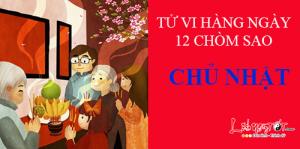 Tử vi Chủ Nhật ngày 22/1/2017 của 12 cung hoàng đạo