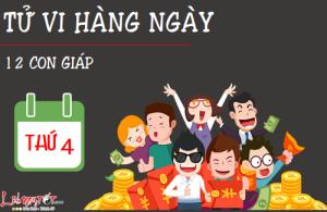 Tử vi thứ 4 ngày 8/2/2017 của 12 con giáp