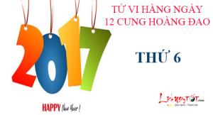 Tử vi thứ 6 ngày 3/2/2017 của 12 cung hoàng đạo