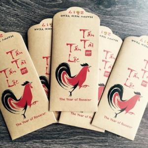 Phát sốt với những bao lì xì siêu độc Tết con gà 2017