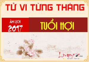 Tổng quan tử vi 12 tháng năm Đinh Dậu 2017 cho người tuổi Hợi