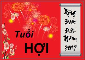 Xem tuổi xông đất năm 2017 cho người tuổi Hợi