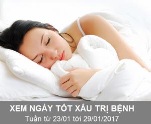 Xem ngày tốt xấu trị bách bệnh tiêu tan: Tuần từ 23/1 đến 29/1/2017 (phần 1)