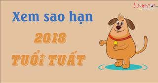 Xem sao hạn năm 2018 cho tuổi Tuất: Mậu Tuất, Canh Tuất, Nhâm Tuất, Giáp Tuất, Bính Tuất