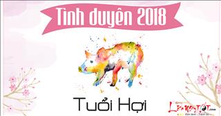 Tử vi tình duyên của người tuổi Hợi năm Mậu Tuất 2018