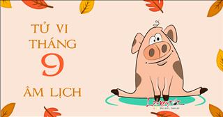 Tử vi tháng 9 âm lịch năm 2017 của người tuổi Hợi