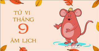 Tử vi tháng 9 âm lịch năm 2017 của người tuổi Tý