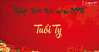 Chọn TUỔI XÔNG NHÀ 2018 cho người tuổi Tỵ công thành danh toại