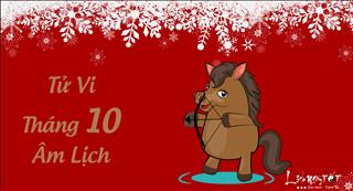 Tử vi tháng 10 âm lịch năm 2017 của người tuổi Ngọ
