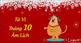 Tử vi tháng 10 âm lịch năm 2017 của người tuổi Tuất