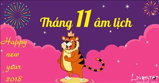 Tử vi tháng 11 năm 2017 âm lịch của người tuổi Dần