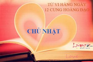 Tử vi Chủ Nhật ngày 12/2/2017 của 12 cung hoàng đạo