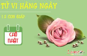 Tử vi Chủ nhật ngày 5/3/2017 của 12 con giáp