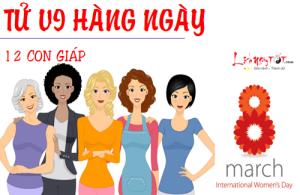 Tử vi thứ 4 ngày 8/3/2017 của 12 con giáp