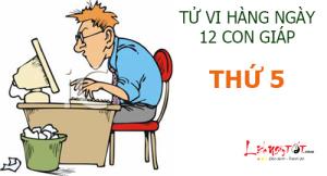 Tử vi thứ 5 ngày 9/3/2017 của 12 con giáp